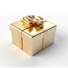 Gift box with ribbon