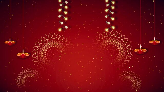 Happy Diwali Hindu festival, greeting card. Burning diya background for light festival of India. Happy Deepavali stylish text. Diwali celebration. Wishes, Events, Message, holiday. Dipawali Festival