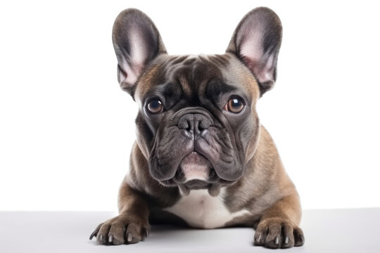 French bulldog with transparent background. Generative AI 2