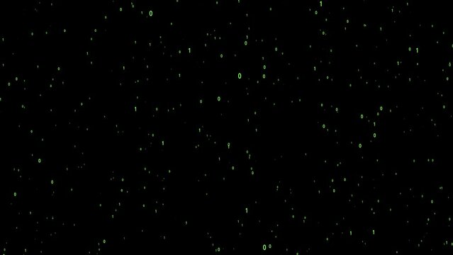 Matrix Code Falling Green Letters world digital rain mesmerizing Matrix inspired animation. Perfect cyberpunk or sci-fi projects. Matrix Digital Rain Green Data Flow. Big data artificial intelligence