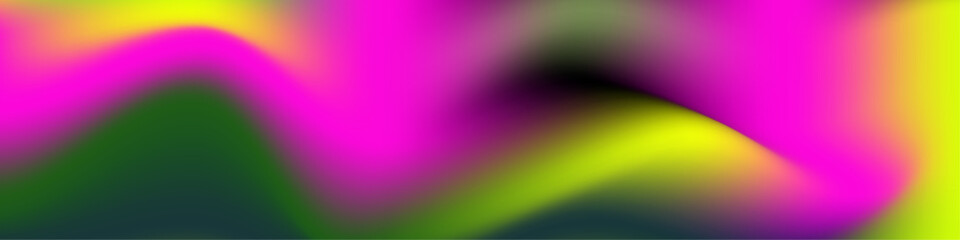 Wavy Neon Abstract Background. Vector Artwork. EPS 10.