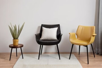 Obraz premium two chairs in the office