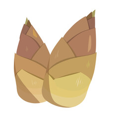 タケノコのイラスト