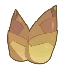 タケノコのイラスト