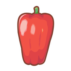 パプリカのイラスト