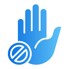 stop gradient icon