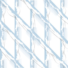 ice cubes blue white background