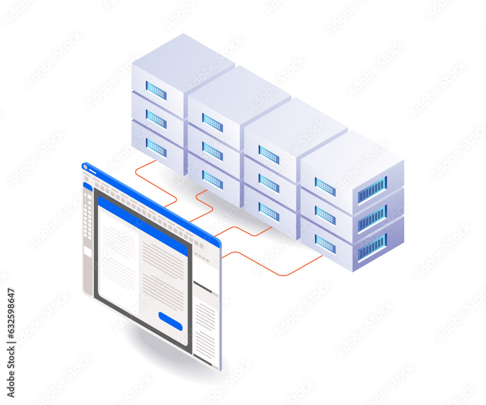 Poster professional server data analysis application