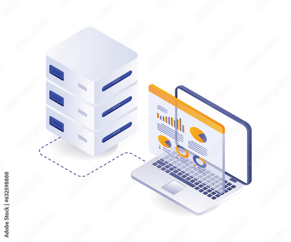 Poster server computer data analysis