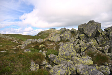 Slovakian Tatra mountains near Chopok peak