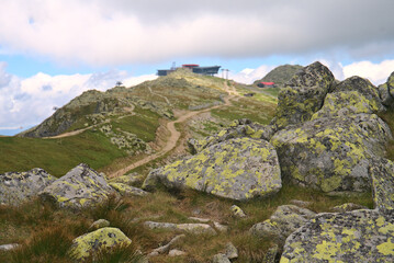 Slovakian Tatra mountains near Chopok peak