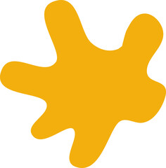 Abstract Playful Smooth Shape Vector Design Element