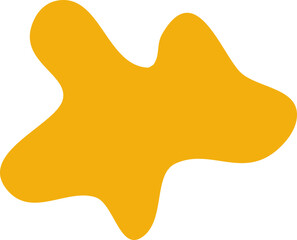 Abstract Playful Smooth Shape Vector Design Element