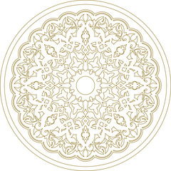 Classic roman greek detailed baground pattern rosettes detail illustration vector sketch