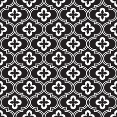 abstract seamless ornamental pattern vector illustration