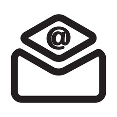 E Mail 30 Ecommerce Icon Outline Style