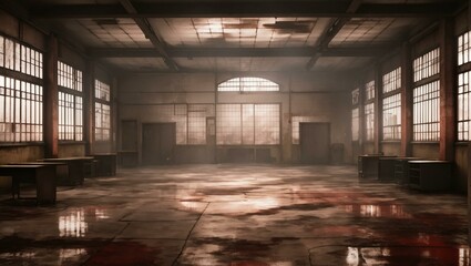 old abandoned building