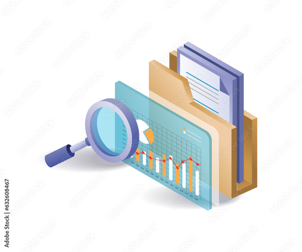 Poster computer folder data analysis