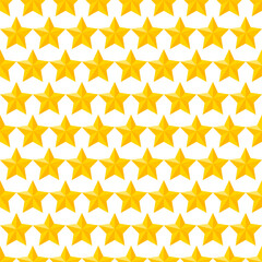 Yellow star pattern seamless background main element.