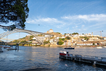 Obraz premium Whispers of the Douro: Bridges that intertwine the heart of Porto, capturing its essence in each arch and reflection.