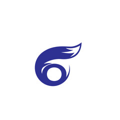   FOX creative modern logo and  O letter logo  simple design with vector graphic.