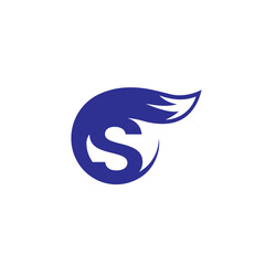   FOX creative modern logo and  S letter logo  simple design with vector graphic.