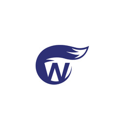   FOX creative modern logo and  N letter logo  simple design with vector graphic.