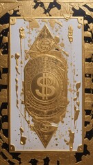 gold detail dollar 