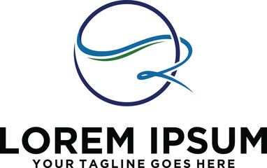 River Hill letter R logo