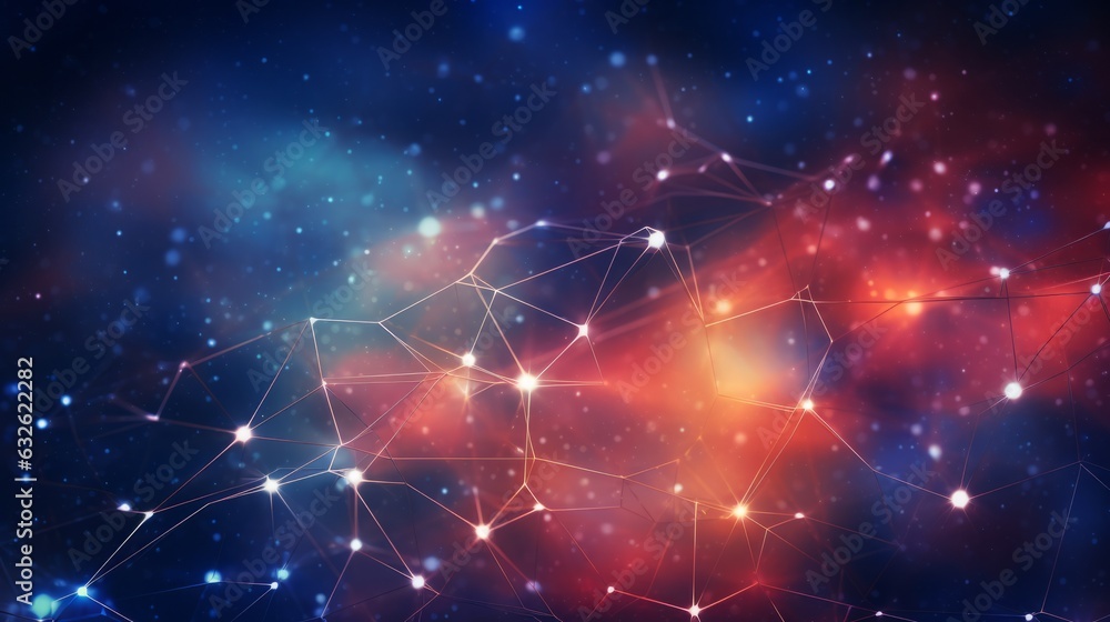 Aufkleber modern digital abstract 3d background. can be used in the description of network abilities, technolo