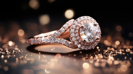 chic engagement rings and jewelry generative AI