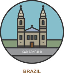 Sao Goncalo. Cities and towns in Brazil