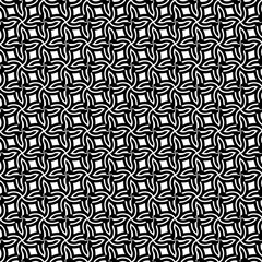 Black and white  pattern . Figures ornament.Seamless pattern for fashion, textile design,  on wall paper, wrapping paper, fabrics and home decor.