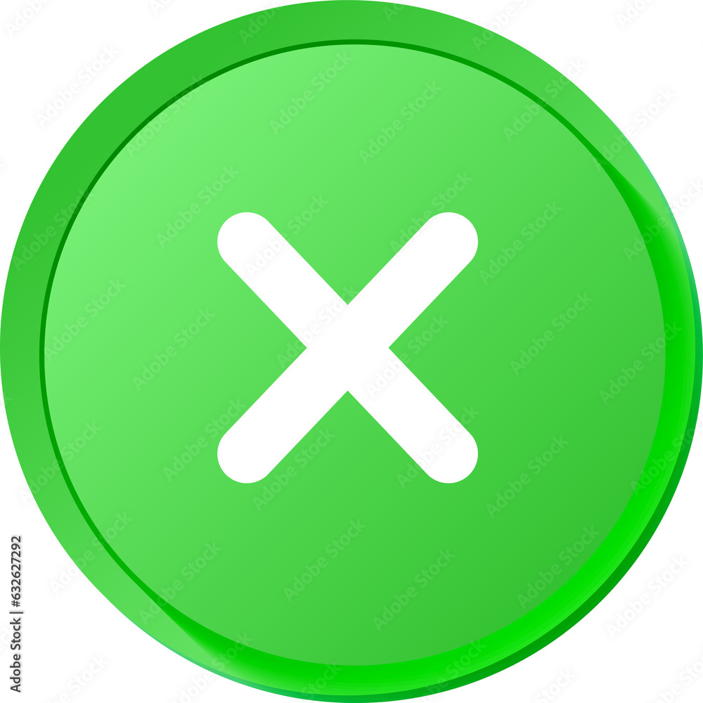 Poster checkmark and check icon. approve or deny line art for apps and websites and ui ux.