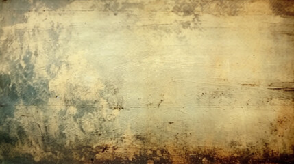 the old wall is covered with stains of mold and rust. Generative Ai.
