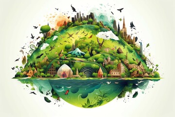 Earth Day , and earth Generative AI