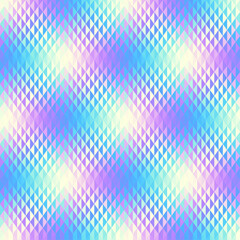 Diagonal plaid pattern. Moire overlapping effect. Vector seamless image. - obrazy, fototapety, plakaty