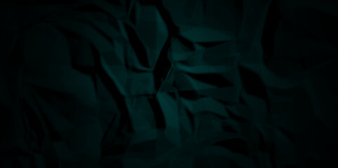Dark crumple black paper wrinkled poster template ,blank glued creased paper texture background. black paper crumled backdrop background. used for cardboard and clarkboard.