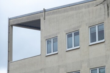 part of building with windows
