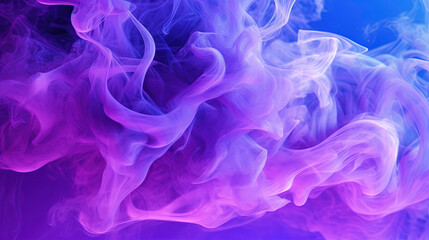 Fototapeta na wymiar Dense Dark Purple Liquid Smoky Abstract Background Generative AI