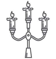 Scented Candle and Reed Diffuser Oil Line Icon. Aromatherapy Pictogram. Aroma Therapy Stick and...