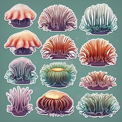 set of hand drawn flowers
Generative AI