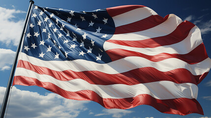 Original american flag background image, high resolution