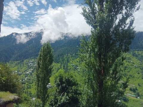 Valley Kaghan Naran Beautiful Village Images Taken During Spring 2023