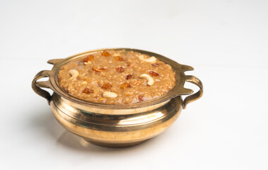 Payasam isolated on white background
