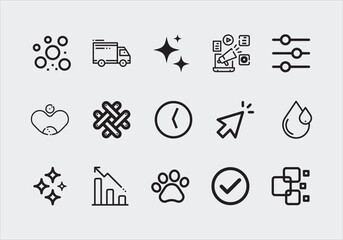 Personal Growth - thin line vector icon set. Pixel perfect. Editable stroke. The set contains icons: technology, Career, Skill, Motivation, Moving Up, Winner, Success, Competition, Ladder of Success.