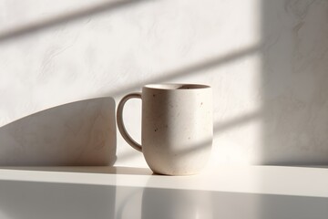 Obraz na płótnie Canvas cup of coffee on table
