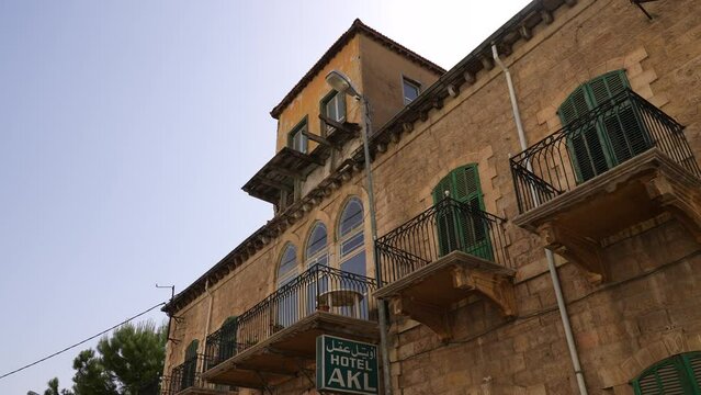 Old traditional lebanese Ake hotel Beqaa Governorate Zahle Lebanon