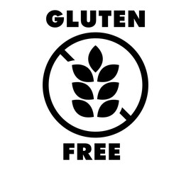 Gluten free icon. Gluten-free sign, symbol.