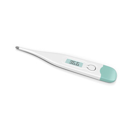 3D Celsius electronic medical PNG thermometer for measuring